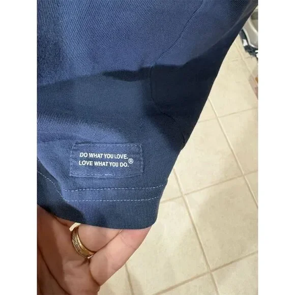 Life Is Good Women’s Tie Dye Clover Tee Navy Blue Large Short Sleeve - Picture 4 of 8